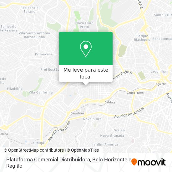 Plataforma Comercial Distribuidora mapa