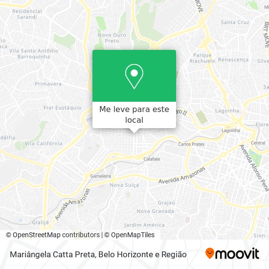 Mariângela Catta Preta mapa