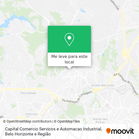 Capital Comercio Servicos e Automacao Industrial mapa