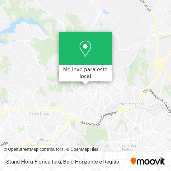 Stand Flora-Floricultura mapa