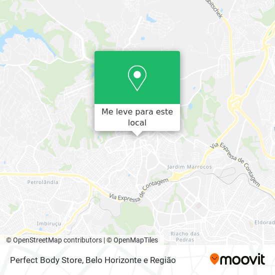 Perfect Body Store mapa