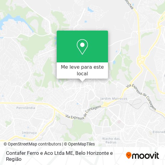 Contafer Ferro e Aco Ltda ME mapa