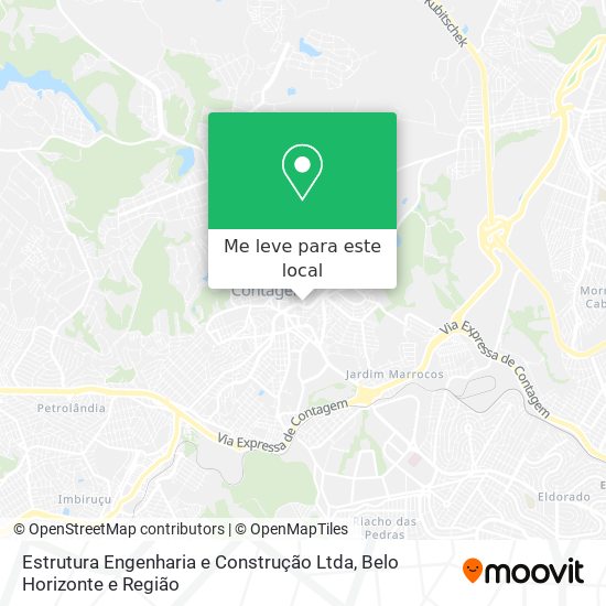 Estrutura Engenharia e Construção Ltda mapa