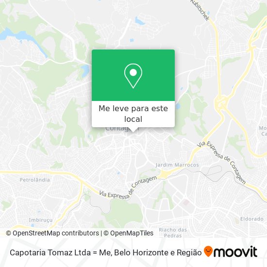 Capotaria Tomaz Ltda = Me mapa