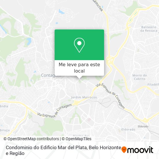 Condominio do Edificio Mar del Plata mapa