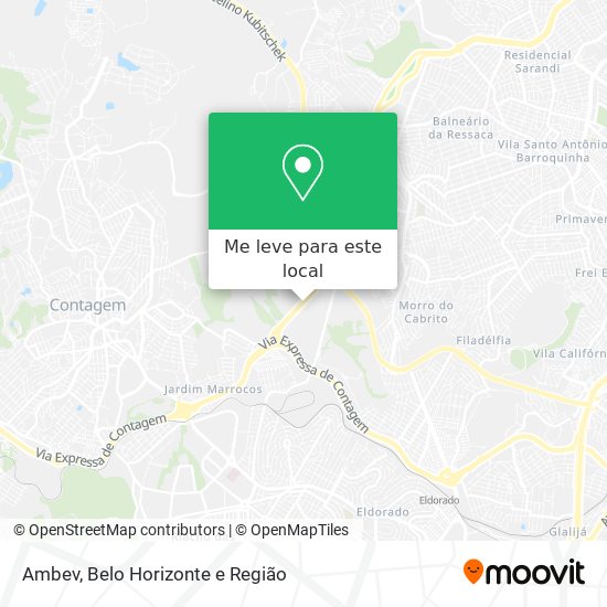 Ambev mapa