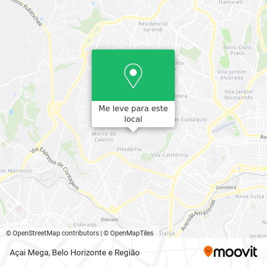 Açai Mega mapa