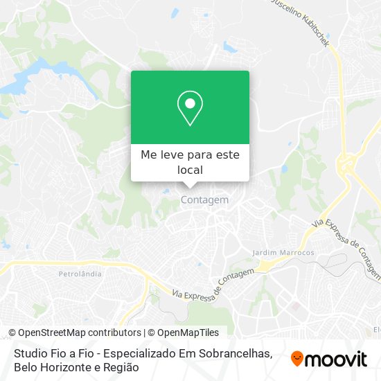 Studio Fio a Fio - Especializado Em Sobrancelhas mapa