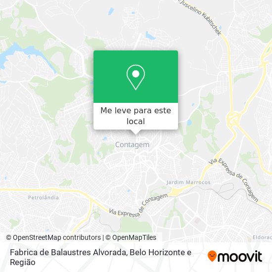 Fabrica de Balaustres Alvorada mapa