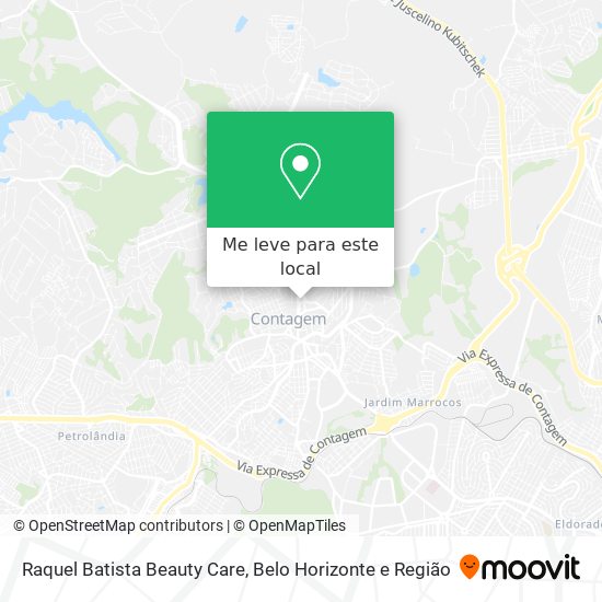 Raquel Batista Beauty Care mapa
