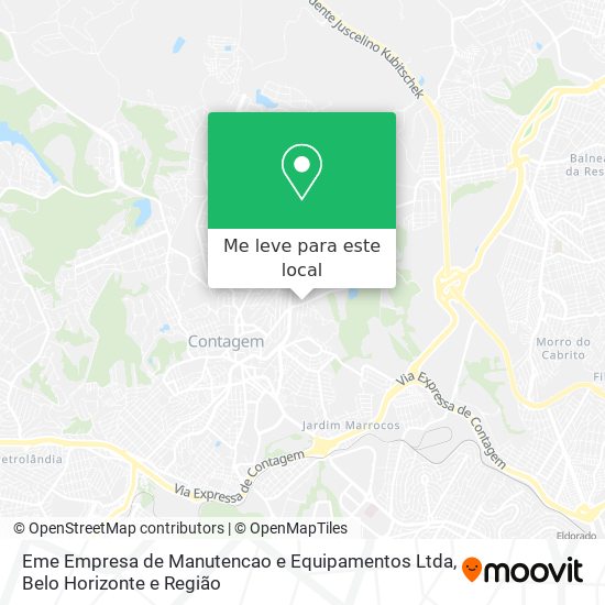 Eme Empresa de Manutencao e Equipamentos Ltda mapa