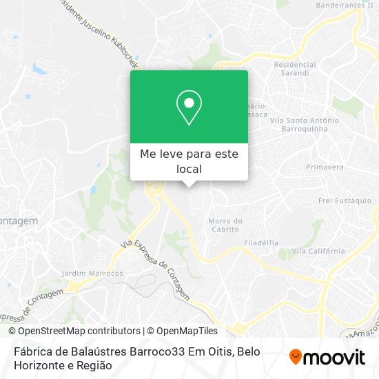 Fábrica de Balaústres Barroco33 Em Oitis mapa