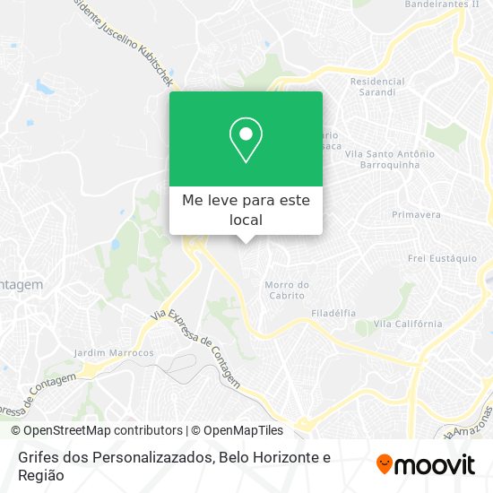 Grifes dos Personalizazados mapa