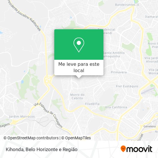Kihonda mapa