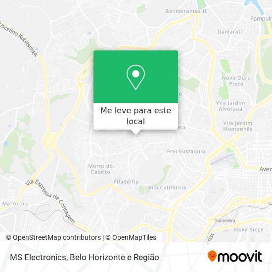 MS Electronics mapa