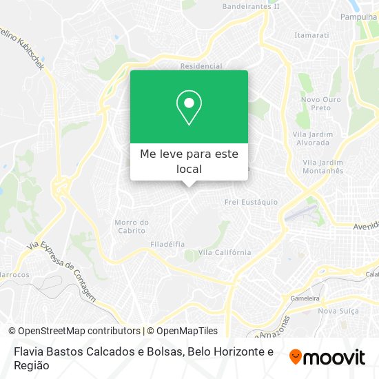 Flavia Bastos Calcados e Bolsas mapa
