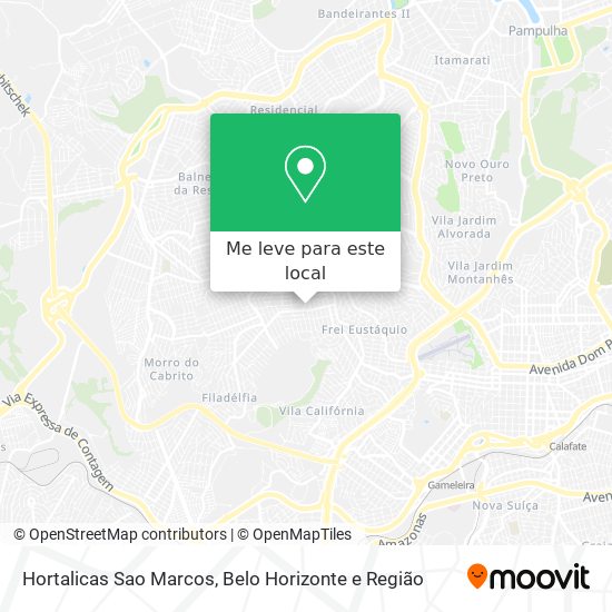 Hortalicas Sao Marcos mapa