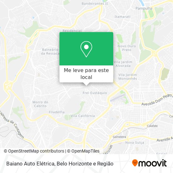 Baiano Auto Elétrica mapa