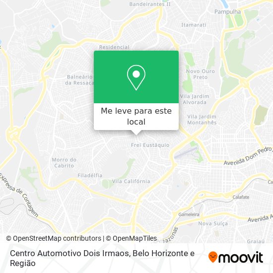 Centro Automotivo Dois Irmaos mapa