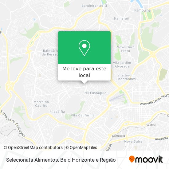 Selecionata Alimentos mapa