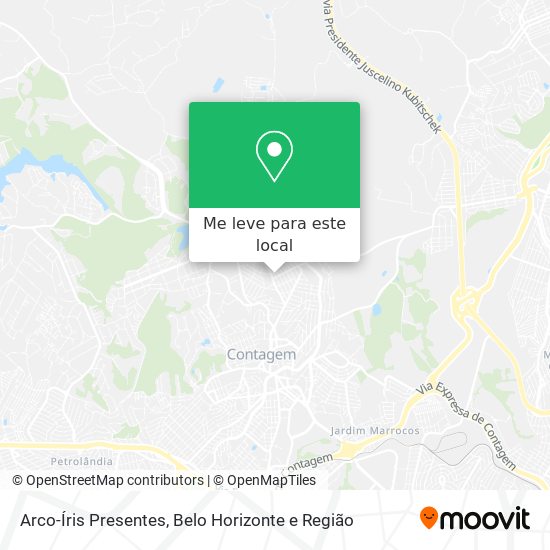 Arco-Íris Presentes mapa
