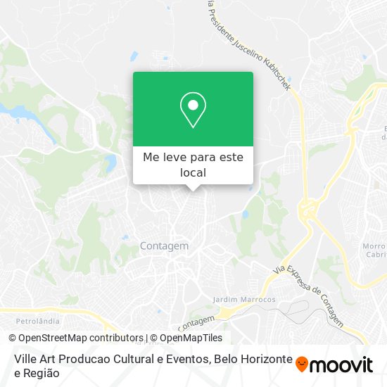 Ville Art Producao Cultural e Eventos mapa