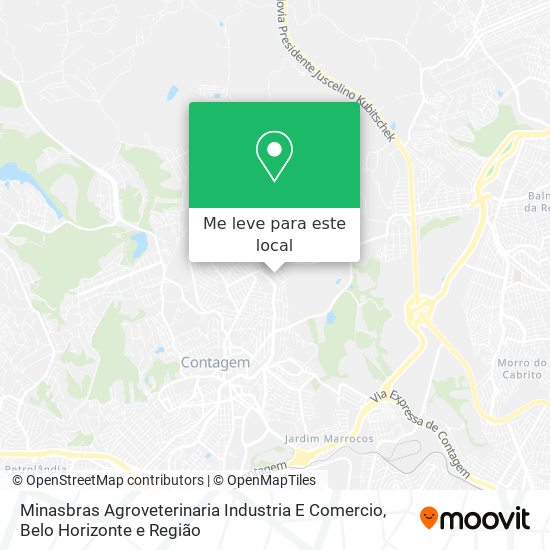 Minasbras Agroveterinaria Industria E Comercio mapa