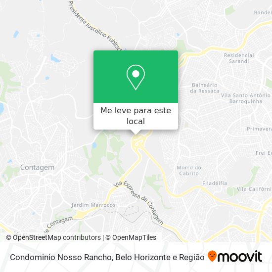 Condominio Nosso Rancho mapa