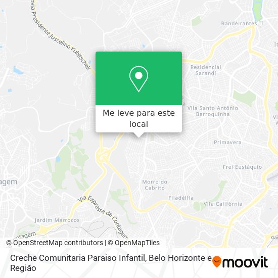 Creche Comunitaria Paraiso Infantil mapa