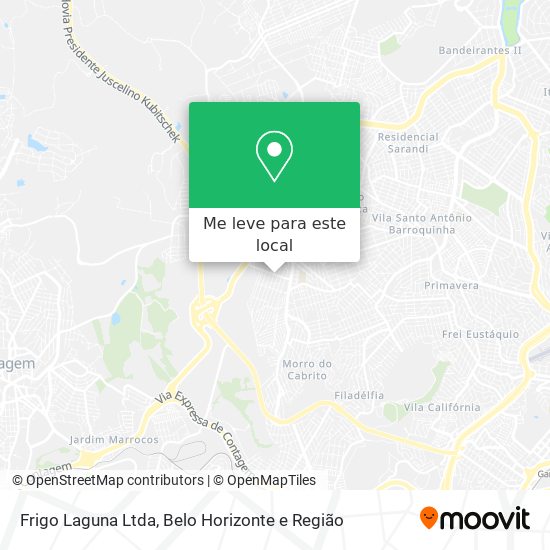 Frigo Laguna Ltda mapa