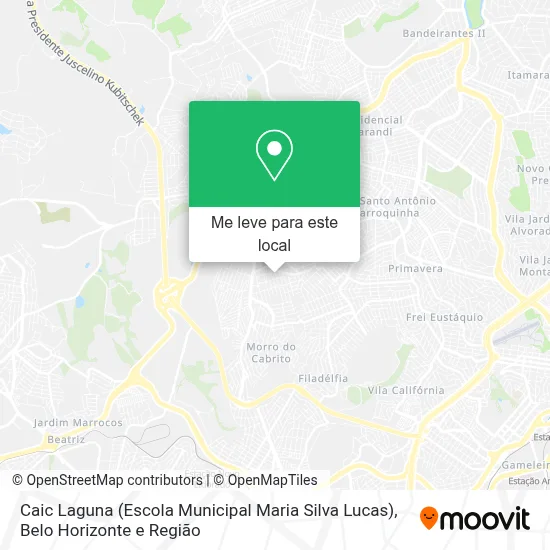 Como chegar até Caic Laguna (Escola Municipal Maria Silva Lucas) em ...
