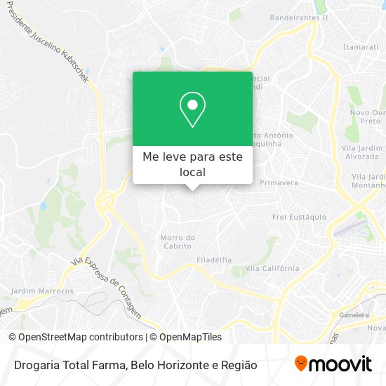 Drogaria Total Farma mapa