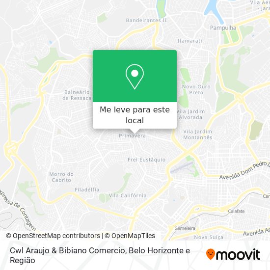 Cwl Araujo & Bibiano Comercio mapa