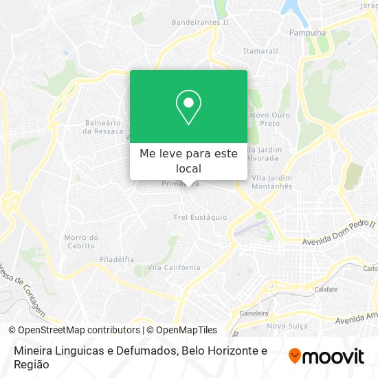 Mineira Linguicas e Defumados mapa