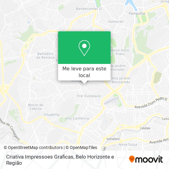 Criativa Impressoes Graficas mapa