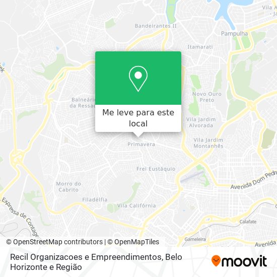 Recil Organizacoes e Empreendimentos mapa