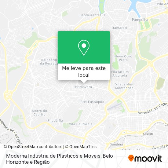 Moderna Industria de Plasticos e Moveis mapa