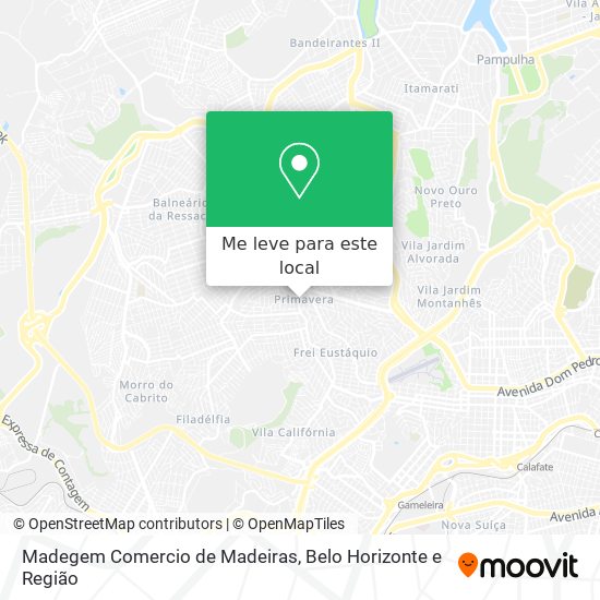 Madegem Comercio de Madeiras mapa