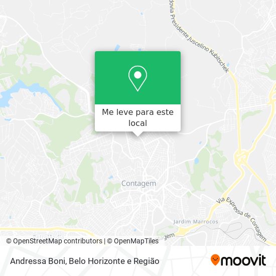 Andressa Boni mapa