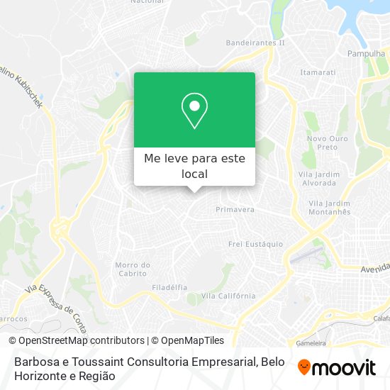 Barbosa e Toussaint Consultoria Empresarial mapa