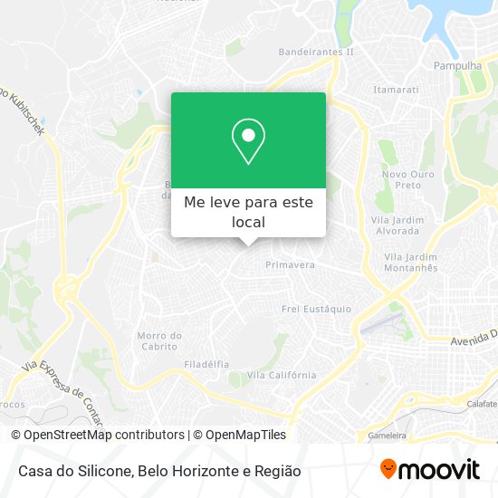 Casa do Silicone mapa