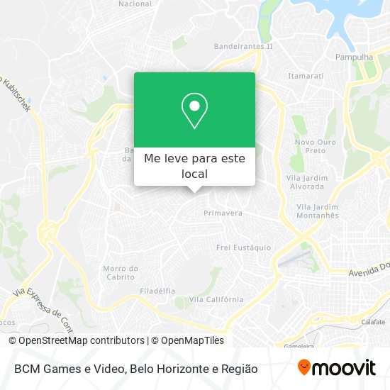 BCM Games e Video mapa