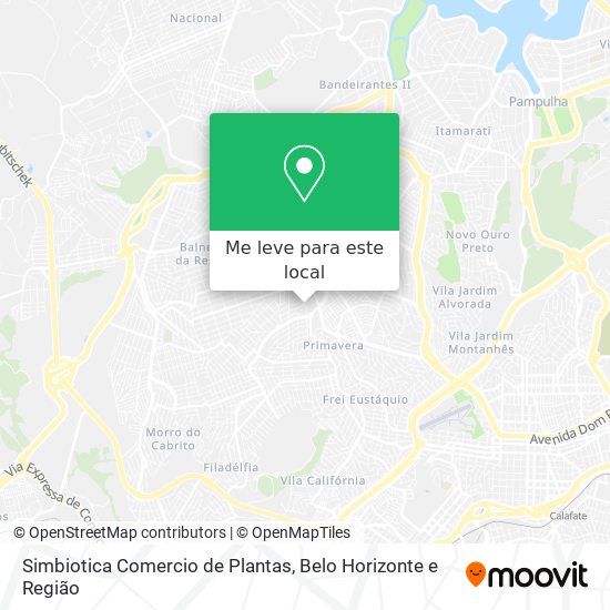 Simbiotica Comercio de Plantas mapa