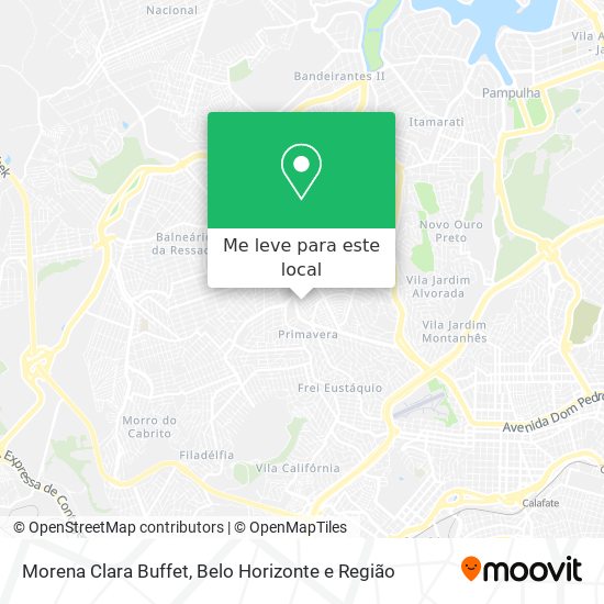 Morena Clara Buffet mapa