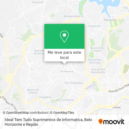 Ideal Tem Tudo Suprimentos de Informatica mapa
