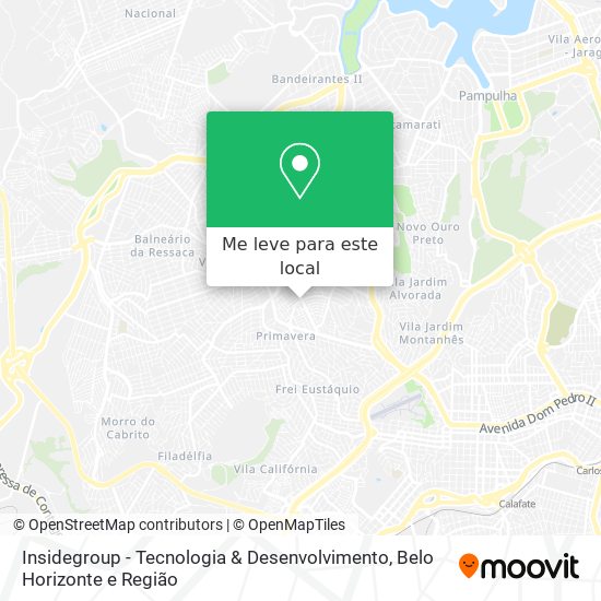 Insidegroup - Tecnologia & Desenvolvimento mapa