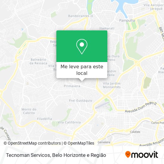 Tecnoman Servicos mapa