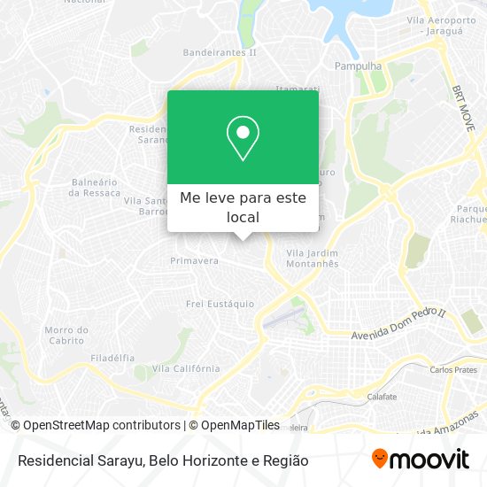 Residencial Sarayu mapa