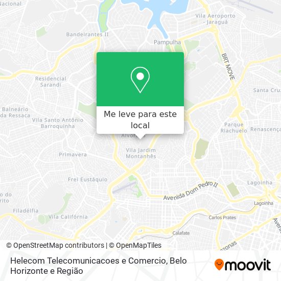 Helecom Telecomunicacoes e Comercio mapa