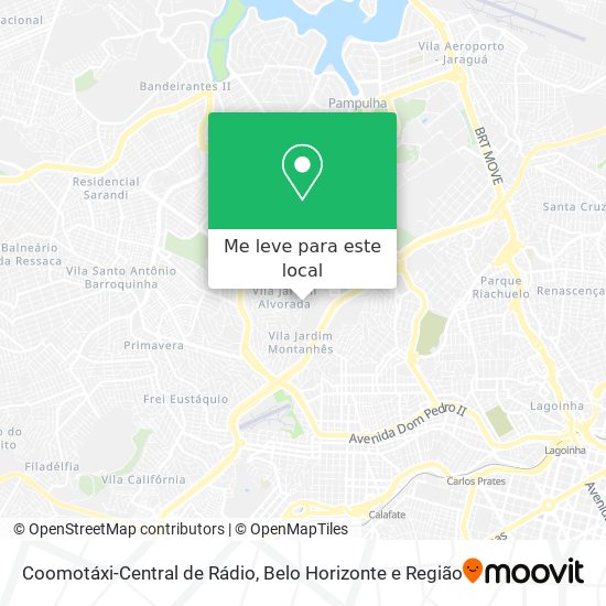 Coomotáxi-Central de Rádio mapa